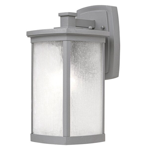 Maxim Terrace 1-Light 7" Wide Platinum Outdoor Wall Sconce 3253FSPL